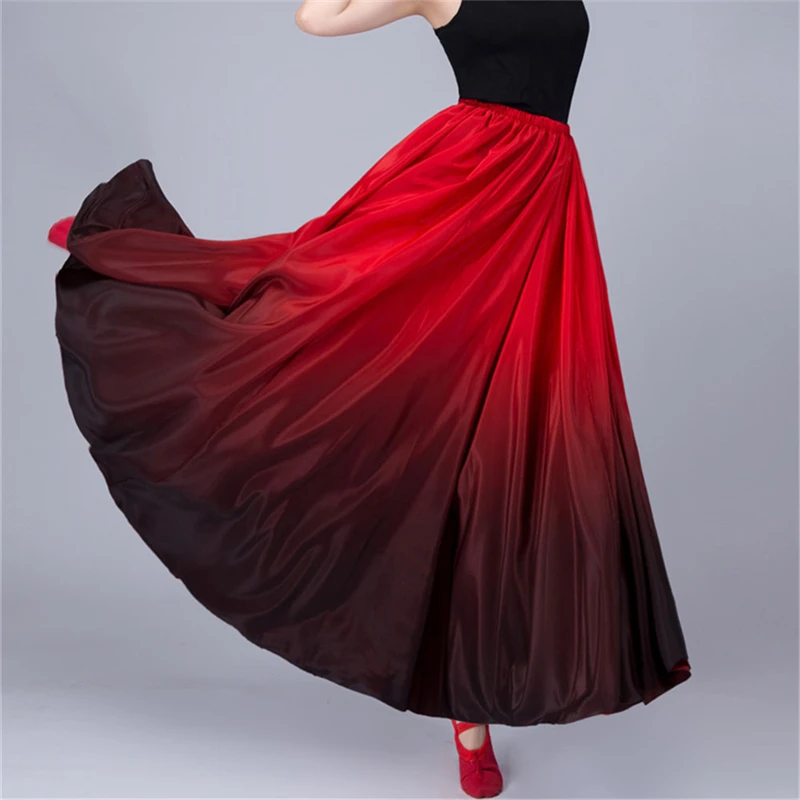 Women Latin Practice Dance Skirt Chinese Style Cha Cha Spanish Frill Modern Ballroom Dance Performance Costume Skirts 803-321
Women Latin Practice Dance Skirt Chinese Style Cha Cha Spanish Frill Modern Ballroom Dance Performance Costume Skirts 803-321