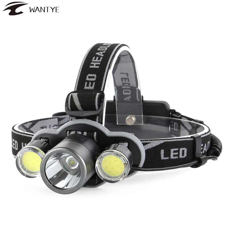 Rechargerable LED Headlight 10000LM XML T6+COB Headlamp Flashlight Forehead 5 Mode 18650 Head lamp Camping Hunting Lantern
Rechargerable LED Headlight 10000LM XML T6+COB Headlamp Flashlight Forehead 5 Mode 18650 Head lamp Camping Hunting Lantern