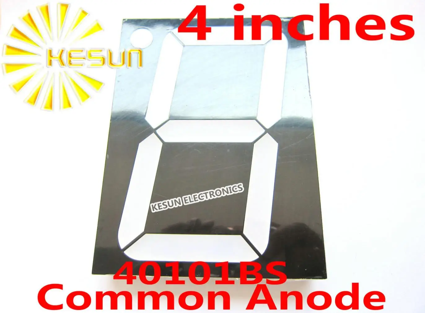FREE SHIPPING 2PCS x 4 inches Red 40101BS 40101AS Common Anode/Cathode Single Digital Tube LED Display Module Light Beads
FREE SHIPPING 2PCS x 4 inches Red 40101BS 40101AS Common Anode/Cathode Single Digital Tube LED Display Module Light Beads