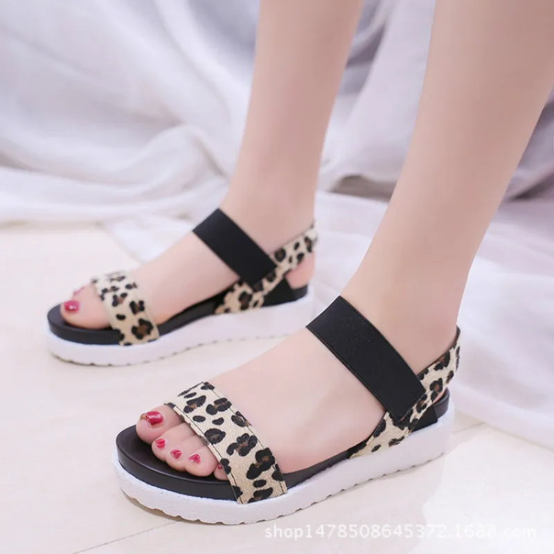Casual Flat Sandals for Women 2019 Ladies Sandals Summer Platform Elastic Band Flat Shoes Female Breathable Patent Leather
Casual Flat Sandals for Women 2019 Ladies Sandals Summer Platform Elastic Band Flat Shoes Female Breathable Patent Leather