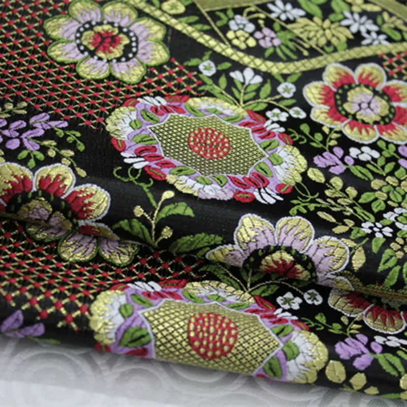CF217 1Yard Japanese Style Silk Jacquard Satin Fabric For The Kimono Costume Waistband Fabric Home Textile Fabric Lace Fabric
CF217 1Yard Japanese Style Silk Jacquard Satin Fabric For The Kimono Costume Waistband Fabric Home Textile Fabric Lace Fabric