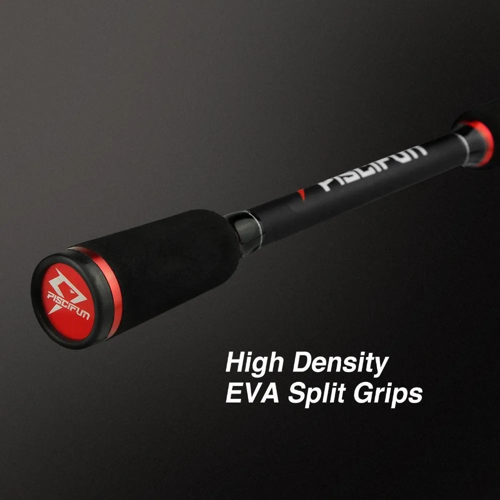 Piscifun Torrent Baitcasting Rod Lightweight Portable Two Piece Casting Rod M MH Fast Action Baitcaster Fishing Rod
Piscifun Torrent Baitcasting Rod Lightweight Portable Two Piece Casting Rod M MH Fast Action Baitcaster Fishing Rod