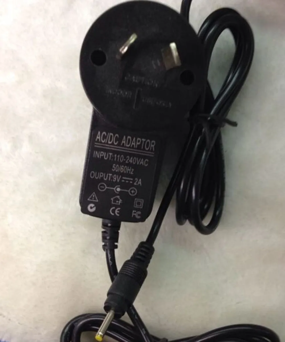 AU plug Wall Charger 9V 2A 2.5x0.7mm / 2.5mm Power Supply Adapter for Tablet Cube iWork8 Aoson M19 M12 Pipo M2 M3 M8 Chuwi V3
AU plug Wall Charger 9V 2A 2.5x0.7mm / 2.5mm Power Supply Adapter for Tablet Cube iWork8 Aoson M19 M12 Pipo M2 M3 M8 Chuwi V3