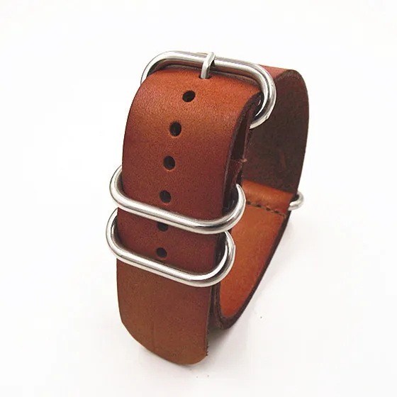 zulu strap - 1PCS High quality 24MM Nato strap genuine leather Watch band NATO straps watch strap brown color-110105
zulu strap - 1PCS High quality 24MM Nato strap genuine leather Watch band NATO straps watch strap brown color-110105