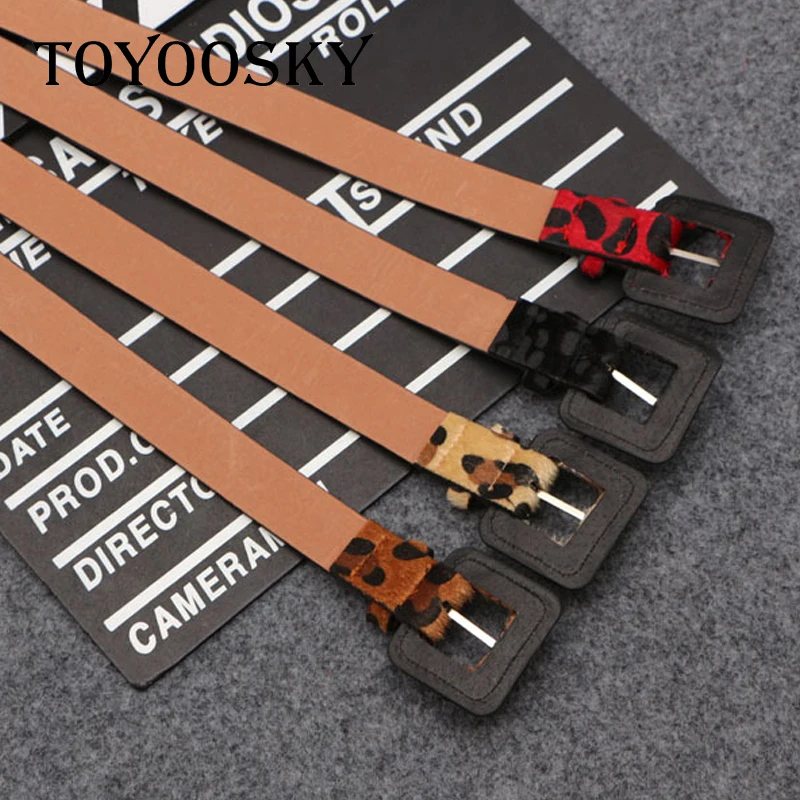 TOYOOSKY 2018 sexy leopard print pu women belt Fashion cool basic waist belts female Chic cute elegant belts
TOYOOSKY 2018 sexy leopard print pu women belt Fashion cool basic waist belts female Chic cute elegant belts