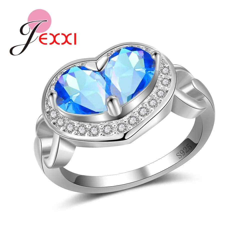High Quality Romantic True Love Heart Shaped Crystals Paved Real 925 Sterling Silver Women Wedding Promise Party Band Ring
High Quality Romantic True Love Heart Shaped Crystals Paved Real 925 Sterling Silver Women Wedding Promise Party Band Ring