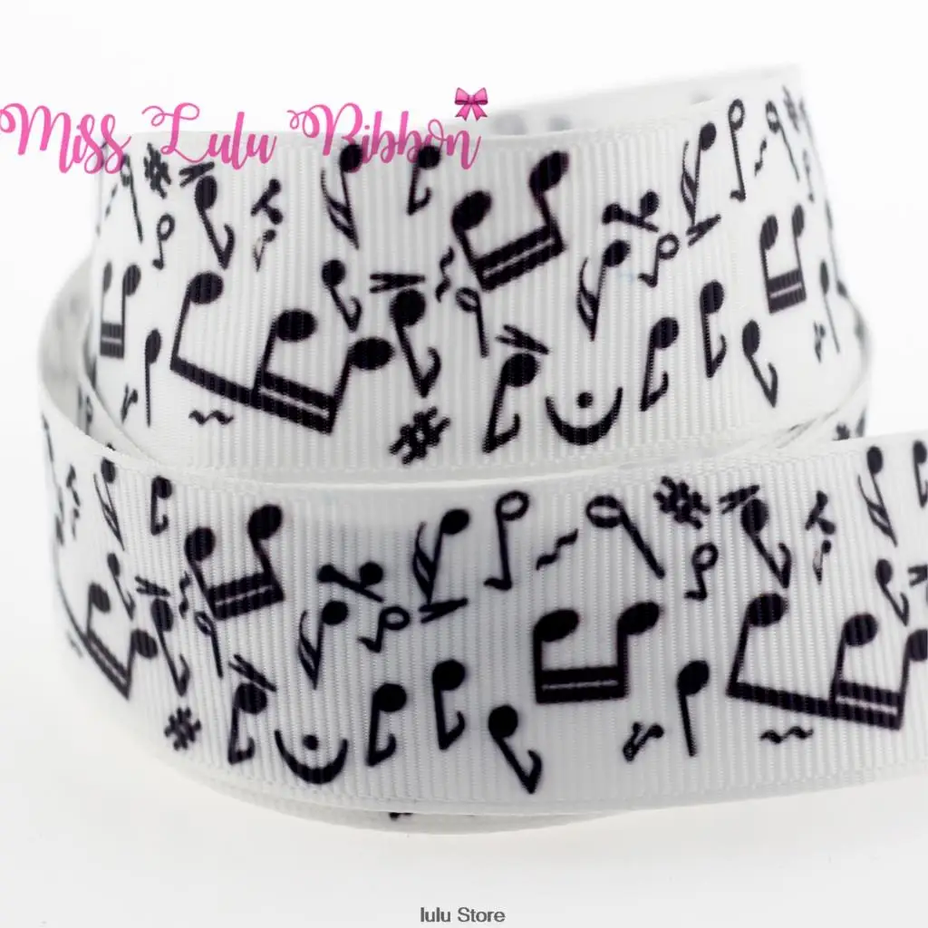 6mm-75mm cartoon music note printed grosgrain ribbon 25mm 38mm diy handmade hair bows gift wrap sewing tool 50 yards MD6593
6mm-75mm cartoon music note printed grosgrain ribbon 25mm 38mm diy handmade hair bows gift wrap sewing tool 50 yards MD6593