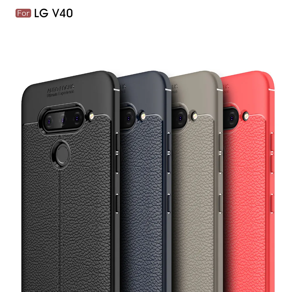 For LG V40 Case Luxury Carbon Fiber Soft Silicone Protective Back Cover For LG V40 V30 Full Shockproof Coque Shell Etui Fundas
For LG V40 Case Luxury Carbon Fiber Soft Silicone Protective Back Cover For LG V40 V30 Full Shockproof Coque Shell Etui Fundas