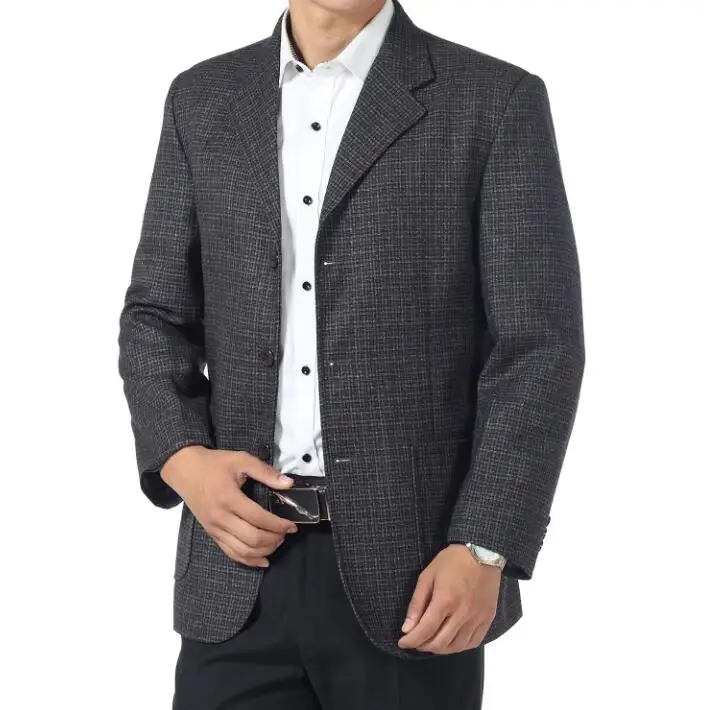 Spring and autumn men blazer slim fit male business casual suit mens quinquagenarian all-match separate suit outerwear
Spring and autumn men blazer slim fit male business casual suit mens quinquagenarian all-match separate suit outerwear