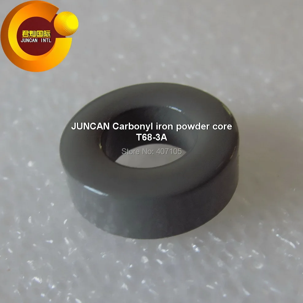 T68-3A High frequency radio frequency magnetic ring inductance, carbonyl iron powder cores
T68-3A High frequency radio frequency magnetic ring inductance, carbonyl iron powder cores
