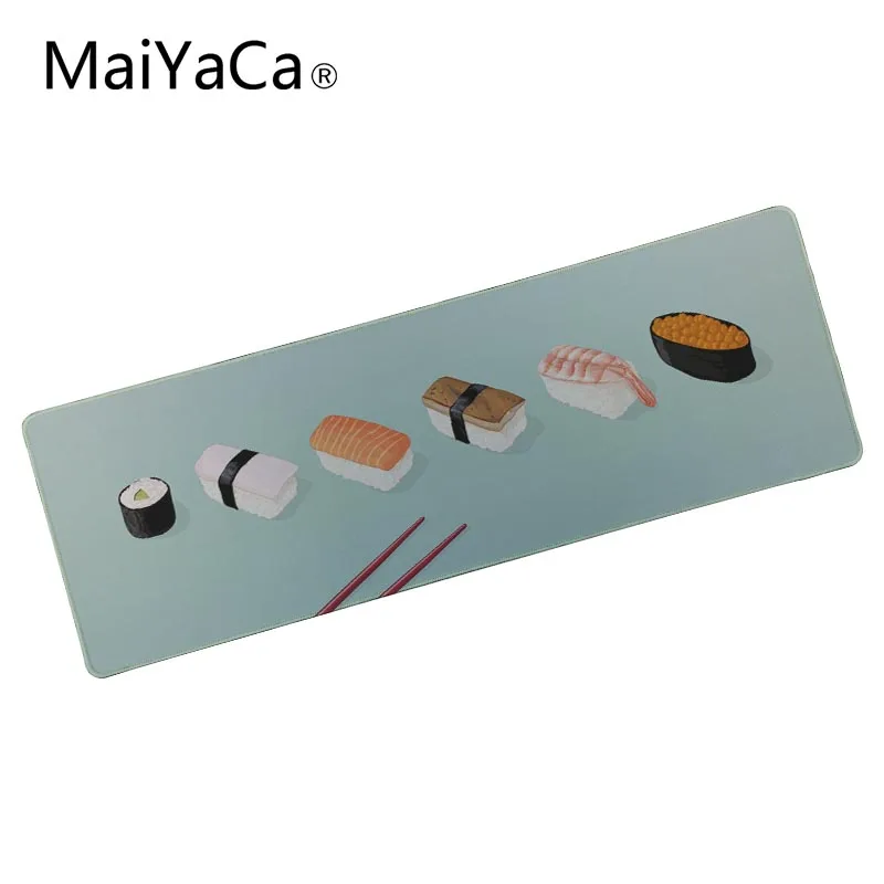 MaiYaCa популярный статический коврик для мыши с едой суши XL игровые геймерские Суши