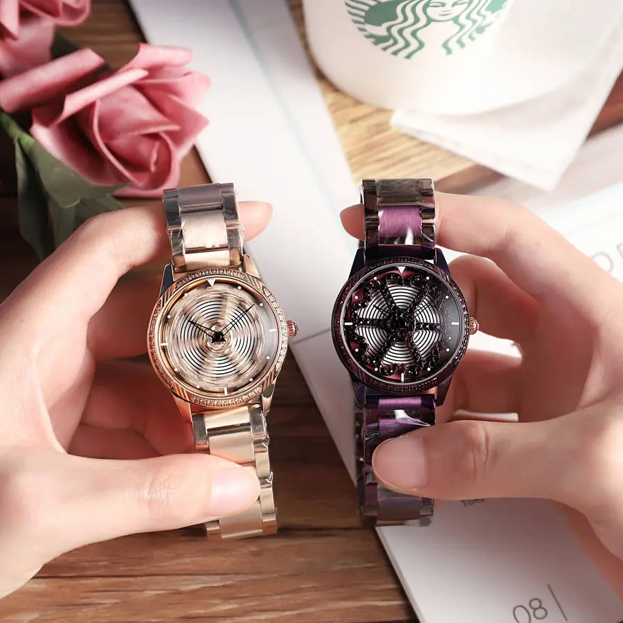 High Quality Fashion 2018 Top Brand Luxury Rotation Women Watches Quartz Waterproof Diamond Stainless Steel Ladies Watch Women
High Quality Fashion 2018 Top Brand Luxury Rotation Women Watches Quartz Waterproof Diamond Stainless Steel Ladies Watch Women