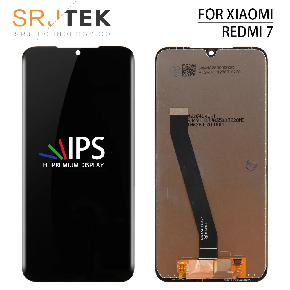 Дисплей матричный сенсорный для Xiaomi Redmi 7, экран с дигитайзером в сборе для Xiaomi Hongmi 7, ЖК-дисплей с рамкой
Дисплей матричный сенсорный для Xiaomi Redmi 7, экран с дигитайзером в сборе для Xiaomi Hongmi 7, ЖК-дисплей с рамкой