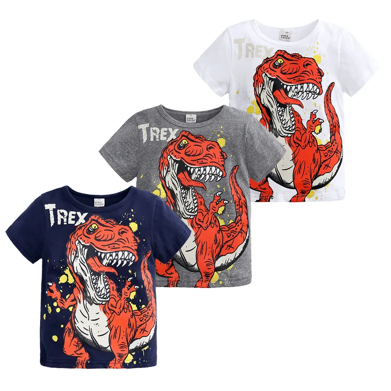 Fashion Boys T-shirt Cartoon Dinosaur T-shirt Kids Tops Tees Baby Boys T-Shirts Cotton Short Sleeve Children Tops Tees
Fashion Boys T-shirt Cartoon Dinosaur T-shirt Kids Tops Tees Baby Boys T-Shirts Cotton Short Sleeve Children Tops Tees