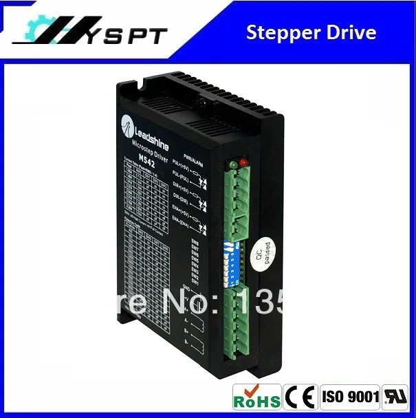 Free shipping ! New stepper motor driver Leadshine M542 2 Phase Analog Max 50 VDC / 4.2A
Free shipping ! New stepper motor driver Leadshine M542 2 Phase Analog Max 50 VDC / 4.2A