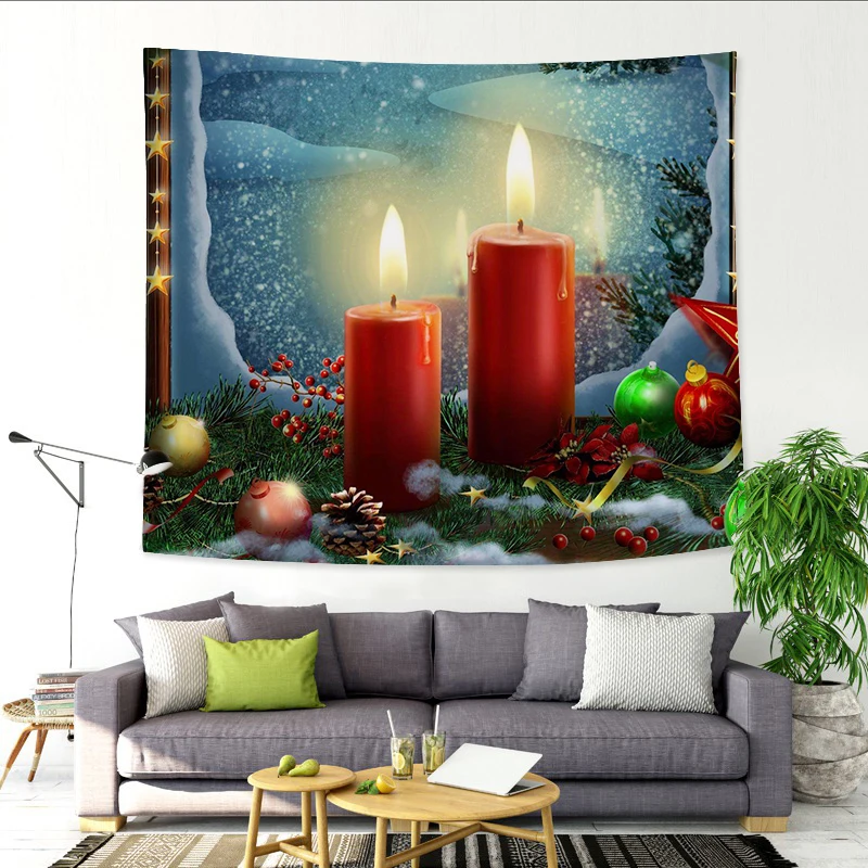 Xmas Home Wall Hanging Tapestry Bell Santa Fireplace Printed Wall Ornaments Red Christmas Wall Decor Tapestry New
Xmas Home Wall Hanging Tapestry Bell Santa Fireplace Printed Wall Ornaments Red Christmas Wall Decor Tapestry New