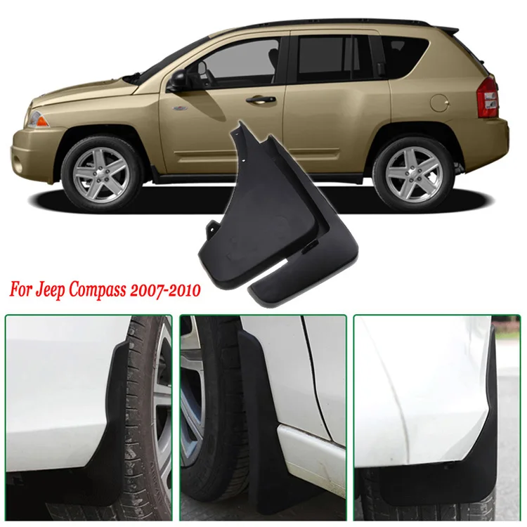 4pcs Premium Heavy Duty Molded Splash Mud Flaps Guards Fenders For Jeep Compass 2007-2010
4pcs Premium Heavy Duty Molded Splash Mud Flaps Guards Fenders For Jeep Compass 2007-2010