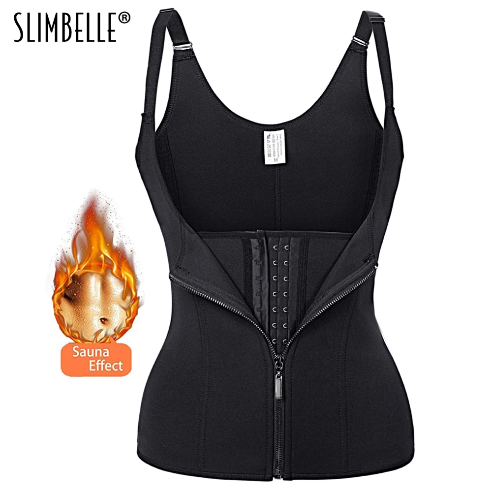 Neoprene Sauna Sweat Vest Waist Trainer Cincher Slimming Trimmer Corset Workout Thermo Push Up Body Shaper For Women
Neoprene Sauna Sweat Vest Waist Trainer Cincher Slimming Trimmer Corset Workout Thermo Push Up Body Shaper For Women