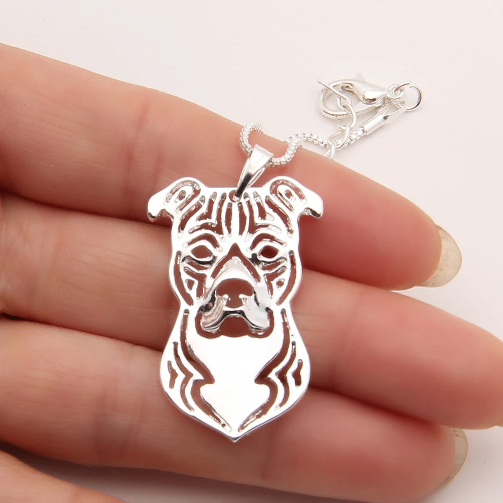 American Staffordshire Terrier 3D Cut Out Dainty Puppy Dog Lover Memorial Pet Necklaces & Pendants Christmas Gift 2037 Lead Free
American Staffordshire Terrier 3D Cut Out Dainty Puppy Dog Lover Memorial Pet Necklaces & Pendants Christmas Gift 2037 Lead Free