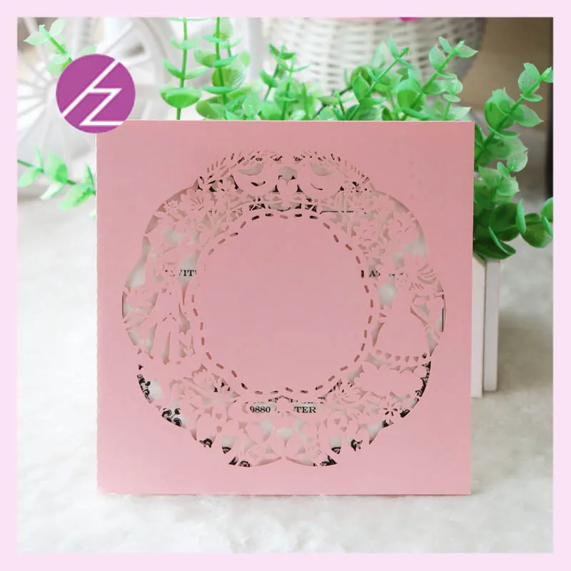 50pcs/lot Top quality wedding invitation card paper crafts happy wedding decoration grace greeting card round bird free design
50pcs/lot Top quality wedding invitation card paper crafts happy wedding decoration grace greeting card round bird free design