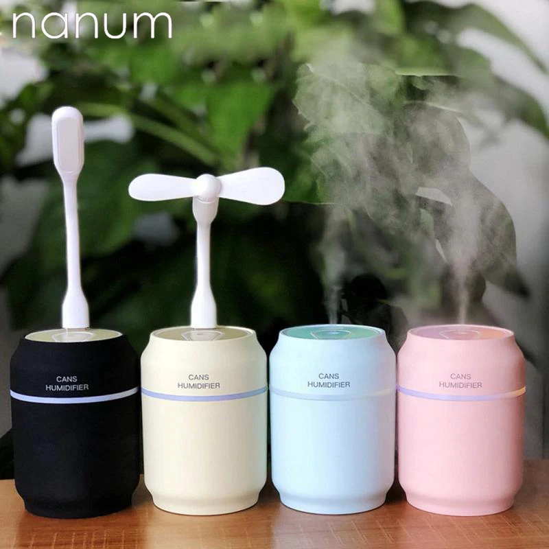 New Car air freshener 3 in 1 200ML Cans Humidifier Diffuser Ultrasonic USB Fan LED Light Mini Humidifier Air Purifier Mist Maker
New Car air freshener 3 in 1 200ML Cans Humidifier Diffuser Ultrasonic USB Fan LED Light Mini Humidifier Air Purifier Mist Maker