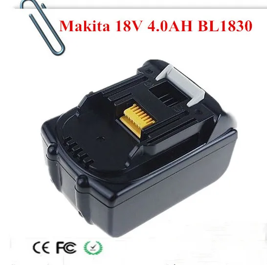 

Литий-ионный аккумулятор для Makita BL1830 194204-5 194205-3 194309-1 BL1815 BL1830 BL1835 LXT400, 18 в, ач