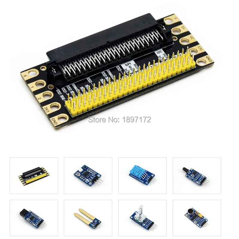 BBC micro:bit. Сенсорные пакеты для начинающих, обучения python с расширительной платой GPIO, запуск
BBC micro:bit. Сенсорные пакеты для начинающих, обучения python с расширительной платой GPIO, запуск