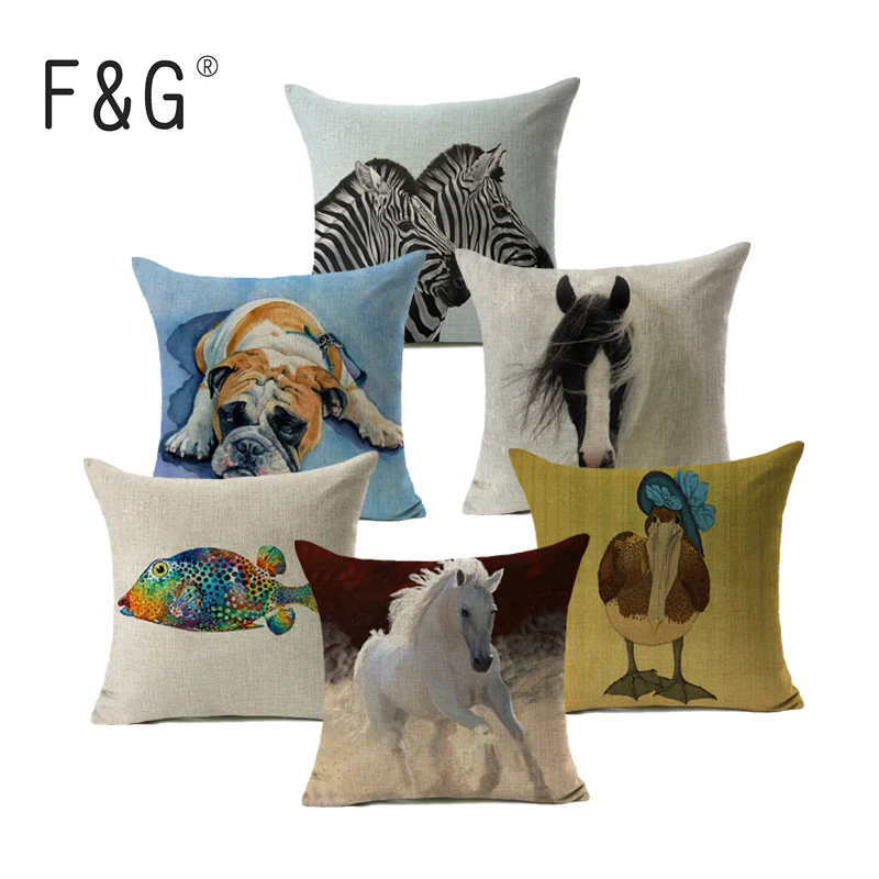 DecorUhome Nordic Animal Linen Pillow Case Watercolor Horse Cushion Cover Decorative Throw Pillow Covers Sofa Cover Home Decor
DecorUhome Nordic Animal Linen Pillow Case Watercolor Horse Cushion Cover Decorative Throw Pillow Covers Sofa Cover Home Decor