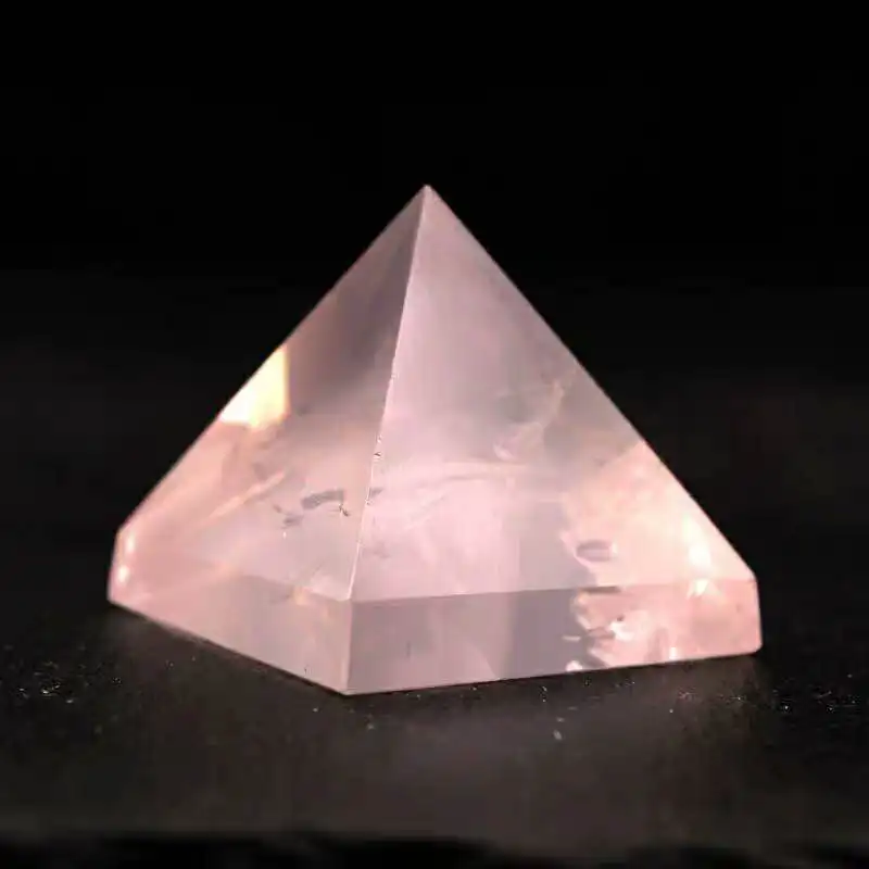 1Pcs Natural rose crystal pyramid healing powder stone English obelisk healing mascot natural crystal reiki healing
1Pcs Natural rose crystal pyramid healing powder stone English obelisk healing mascot natural crystal reiki healing