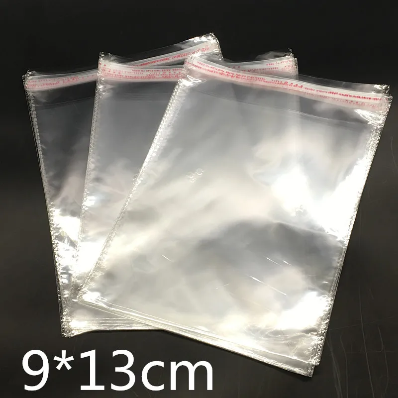 100 Pcs Clear Self Adhesive Seal Plastic Bags Transparent Opp Packing Bags 9x13cm
100 Pcs Clear Self Adhesive Seal Plastic Bags Transparent Opp Packing Bags 9x13cm