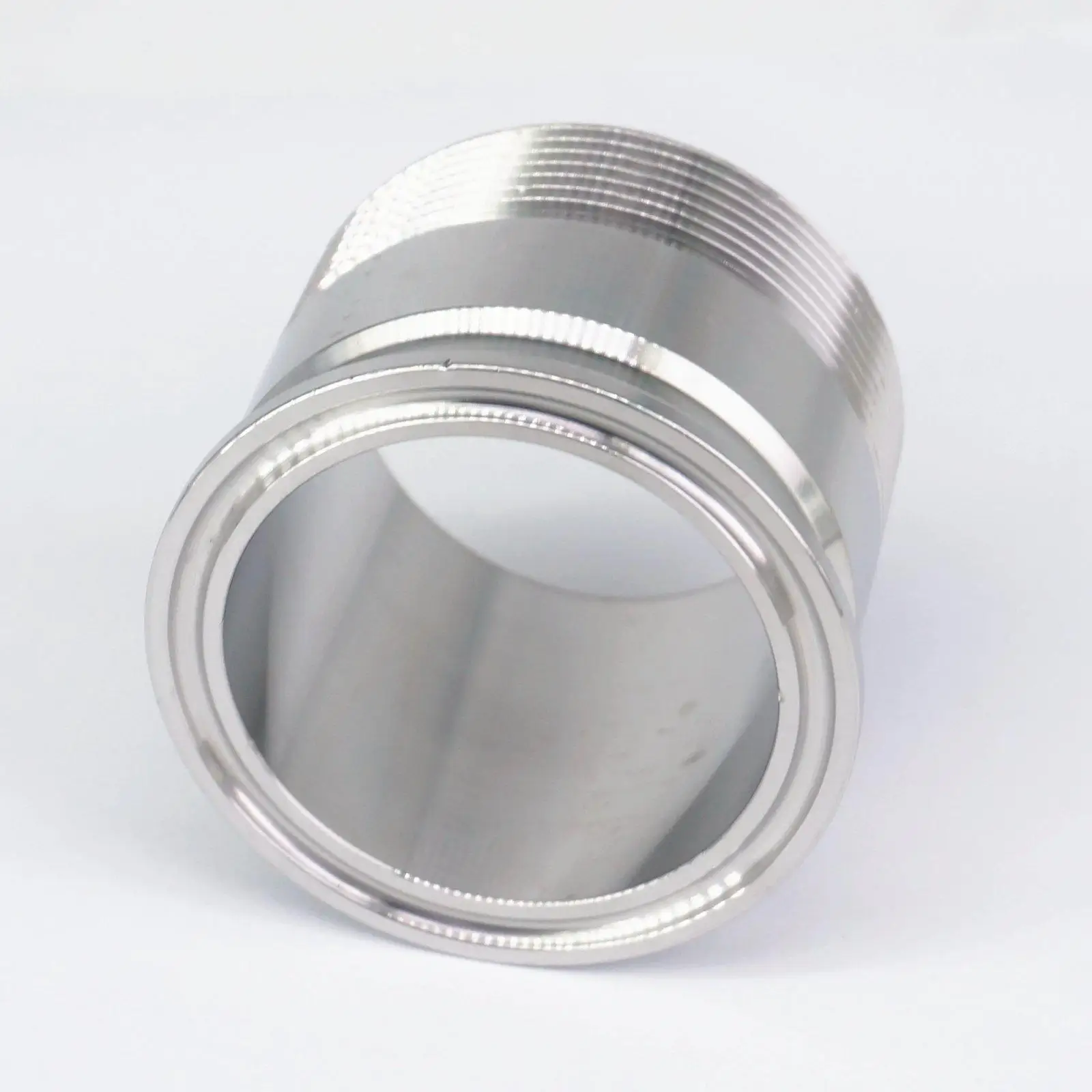 2" BSPT Male x Ferrule O/D 64mm Tri Clamp 2" 304 Stainless Steel Sanitary Pipe Fitting Connector Homebrew
2" BSPT Male x Ferrule O/D 64mm Tri Clamp 2" 304 Stainless Steel Sanitary Pipe Fitting Connector Homebrew