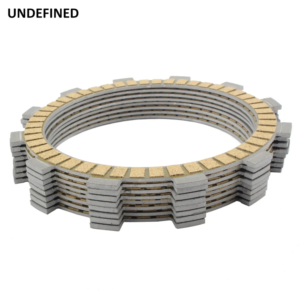 UNDEFINED 8 Pcs Engine Clutch Friction Plates Brake Disc Kit For Yamaha YZF-R6 1999-2005 YZF R6S 600 2001-2009 FZ750 FZ6 S2 600
UNDEFINED 8 Pcs Engine Clutch Friction Plates Brake Disc Kit For Yamaha YZF-R6 1999-2005 YZF R6S 600 2001-2009 FZ750 FZ6 S2 600