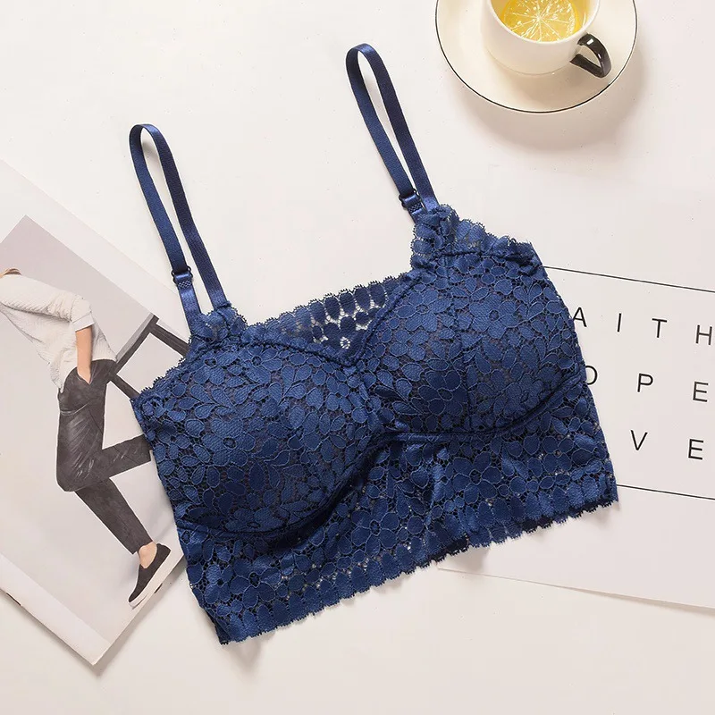 Sexy soutien gorge femme Wireless Padded Seamless Bra Padded Bras Women Floral Lace Bralette Lingerie Underwear
Sexy soutien gorge femme Wireless Padded Seamless Bra Padded Bras Women Floral Lace Bralette Lingerie Underwear