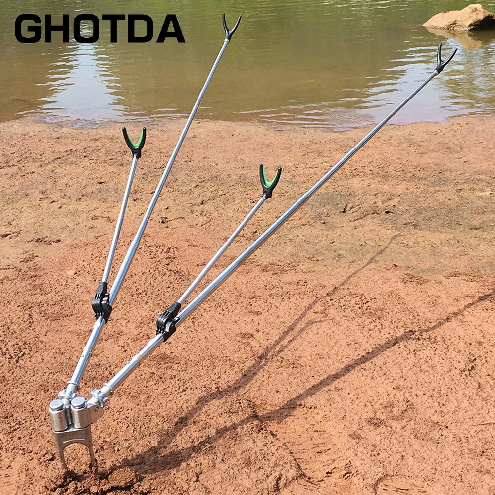 Fishing Rod Bracket for Two Rods Rod Holder Pole Bracket Tool Stainless Steel 360o Rotating Fishing Tools Fishing Accessories
Fishing Rod Bracket for Two Rods Rod Holder Pole Bracket Tool Stainless Steel 360o Rotating Fishing Tools Fishing Accessories