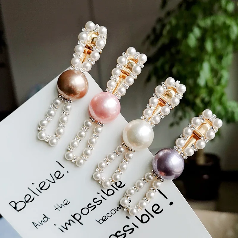 2019 New Hairpins Ins Pearl Net Red with The Bow Tie Duckbill Clip Rhinestone Card Temperament Liu Seaside Clip
2019 New Hairpins Ins Pearl Net Red with The Bow Tie Duckbill Clip Rhinestone Card Temperament Liu Seaside Clip