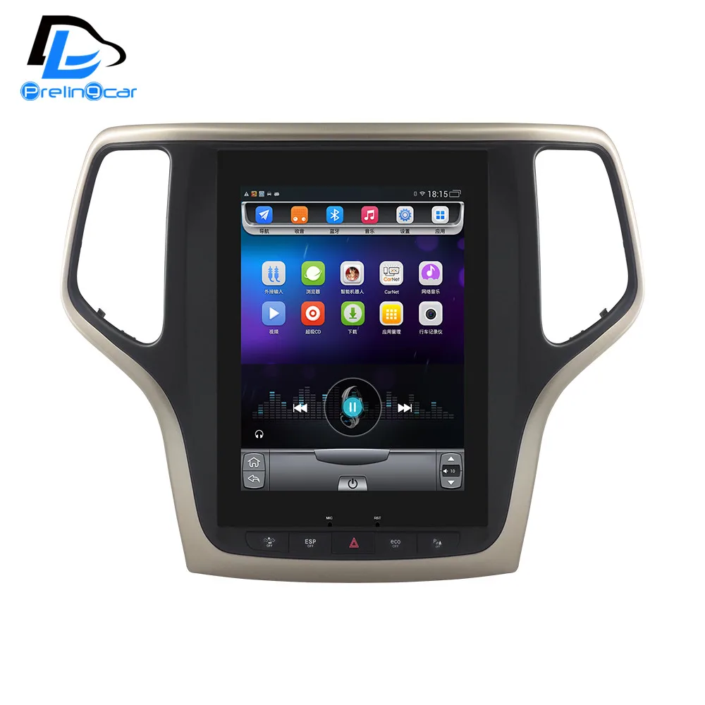 4G Lte 32G rom вертикальный экран Android Мультимедиа Видео Радио плеер для Jeep Grand Cherokee 2014