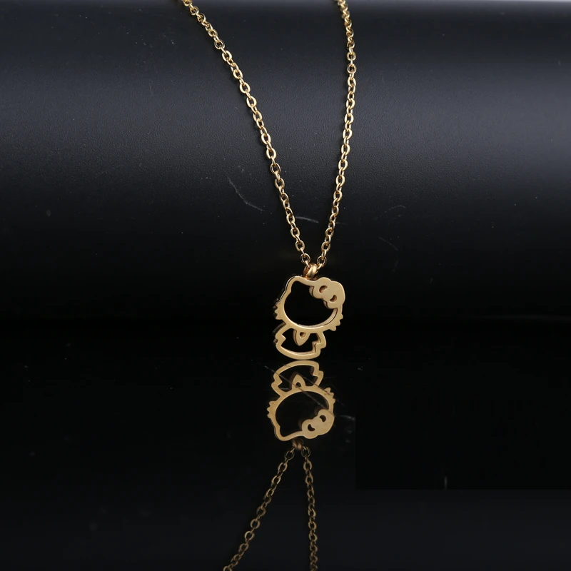 Women necklace Europe Jewelry Stainless Steel Pendant Chain Simple and stylish cartoon animals pendants
Women necklace Europe Jewelry Stainless Steel Pendant Chain Simple and stylish cartoon animals pendants