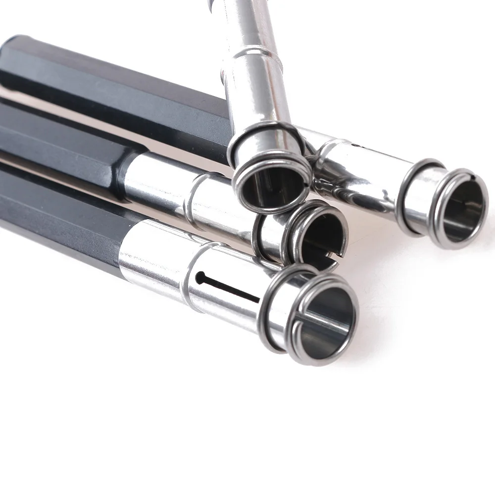 New 4/5PCS Adjustable Dual Head Metal Pencil Extender Holder Sketch School Office Art Write Tool
New 4/5PCS Adjustable Dual Head Metal Pencil Extender Holder Sketch School Office Art Write Tool