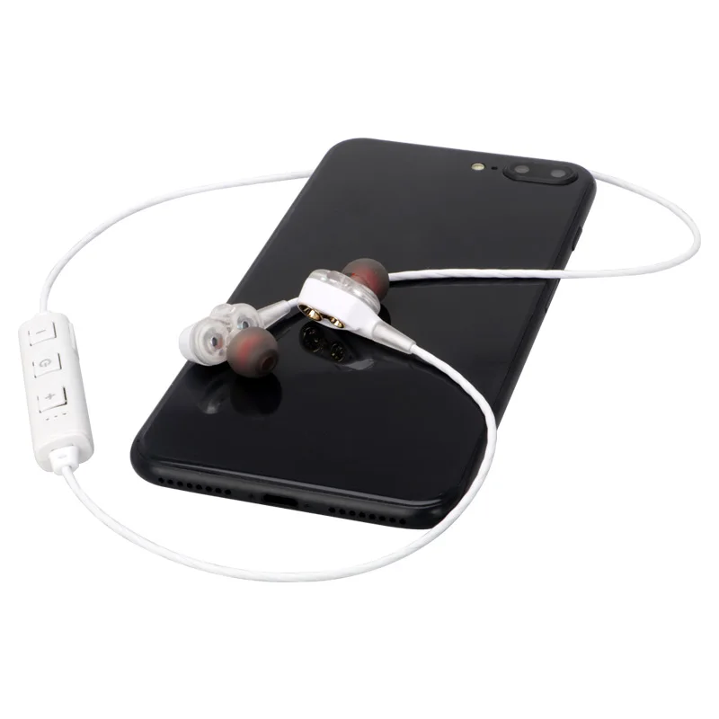 Bluetooth наушники беспроводной двойной блок два блока для водителей HIFI Бас Сабвуфер