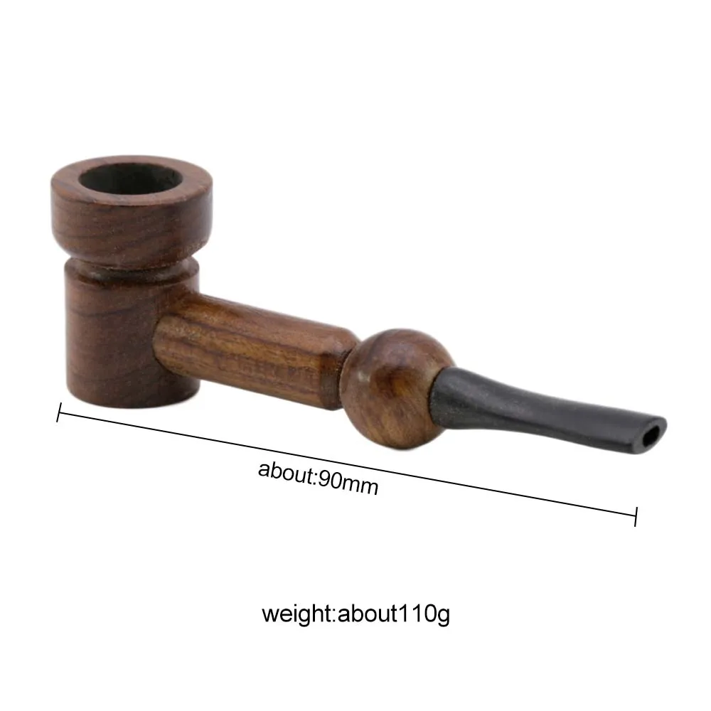 SY 1 Pcs Mini Portable Pocket Wood Smoking Pipe 90mm Durable Tobacco Cigarettes Cigar Pipes 14mm Filter Smoke Accessory
SY 1 Pcs Mini Portable Pocket Wood Smoking Pipe 90mm Durable Tobacco Cigarettes Cigar Pipes 14mm Filter Smoke Accessory