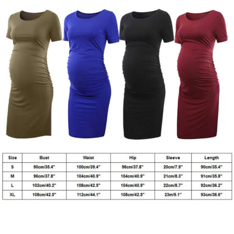 Pregnant Women Short Sleeve Summer Dress Maternity Photography Prop 4 Pure Colors Dresses New Fashion Dresses For Pregnant Woman
Pregnant Women Short Sleeve Summer Dress Maternity Photography Prop 4 Pure Colors Dresses New Fashion Dresses For Pregnant Woman