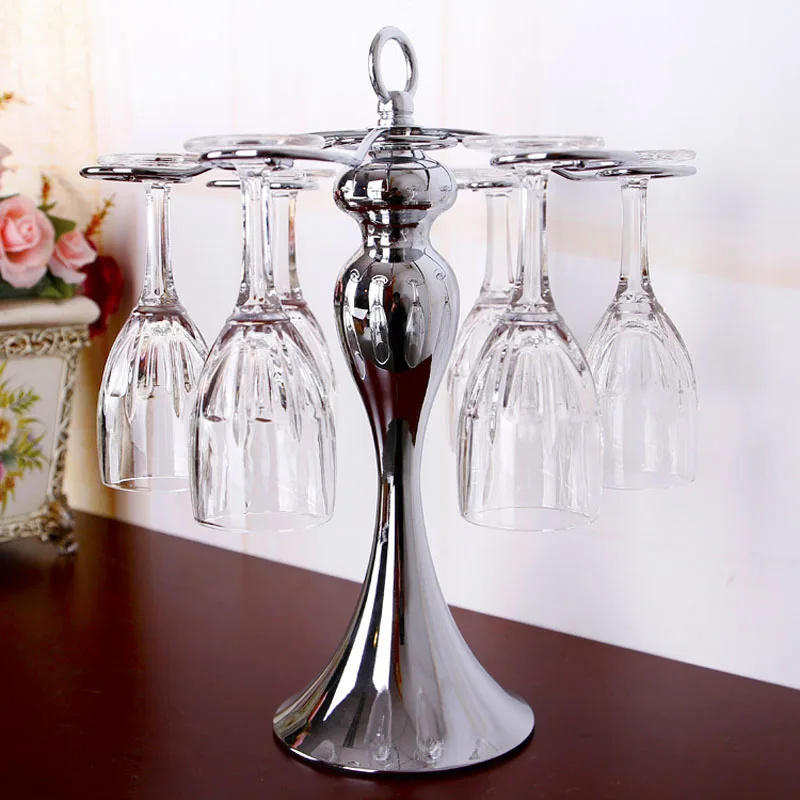 Wedding Metal Wine Rack Hanging Wine Glass Holder Vinho Bottle Shelf Stemware Rack Rejilla Para Copas Craft Decoration Racks
Wedding Metal Wine Rack Hanging Wine Glass Holder Vinho Bottle Shelf Stemware Rack Rejilla Para Copas Craft Decoration Racks