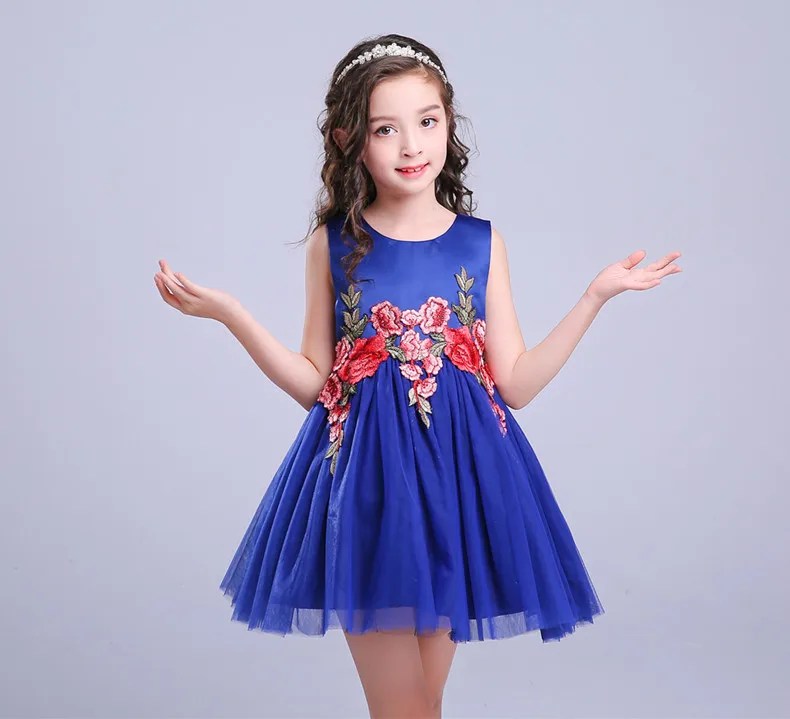 Elegant Girls Dresses Summer Kids Princess Gown Sleeveless Appliques Lace Wedding Party Birthday Dress For Girl 3-10Y
Elegant Girls Dresses Summer Kids Princess Gown Sleeveless Appliques Lace Wedding Party Birthday Dress For Girl 3-10Y