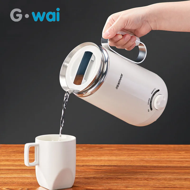 100-240V Portable Travel Small Electric Kettle Mini Insulation Multi-function Stewpot 304 Stainless Steel Thermos Cup 500ML
100-240V Portable Travel Small Electric Kettle Mini Insulation Multi-function Stewpot 304 Stainless Steel Thermos Cup 500ML