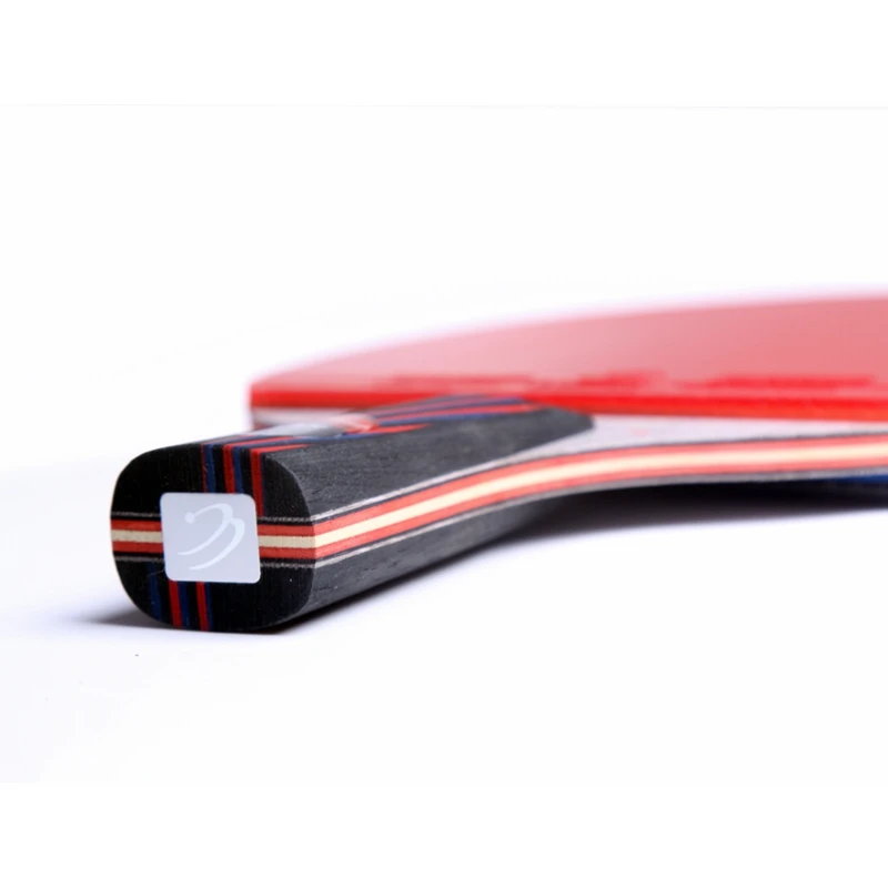 Lemuria WRB 7.6 carbon fiber table tennis racket with 2.2mm thickness high-elastic sponge pimples-in rubber best ping pong bat
Lemuria WRB 7.6 carbon fiber table tennis racket with 2.2mm thickness high-elastic sponge pimples-in rubber best ping pong bat