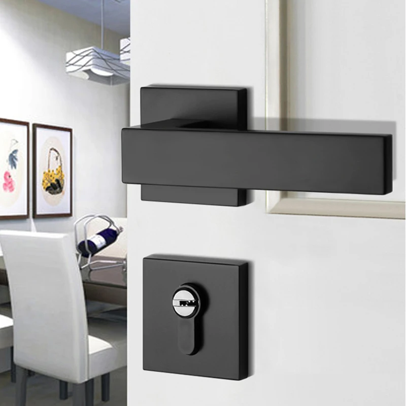 Black Mute Door Lock Set Reversal Door Lock Kit for 35-50mm Doors Zinc Alloy Handle TB Sale
Black Mute Door Lock Set Reversal Door Lock Kit for 35-50mm Doors Zinc Alloy Handle TB Sale