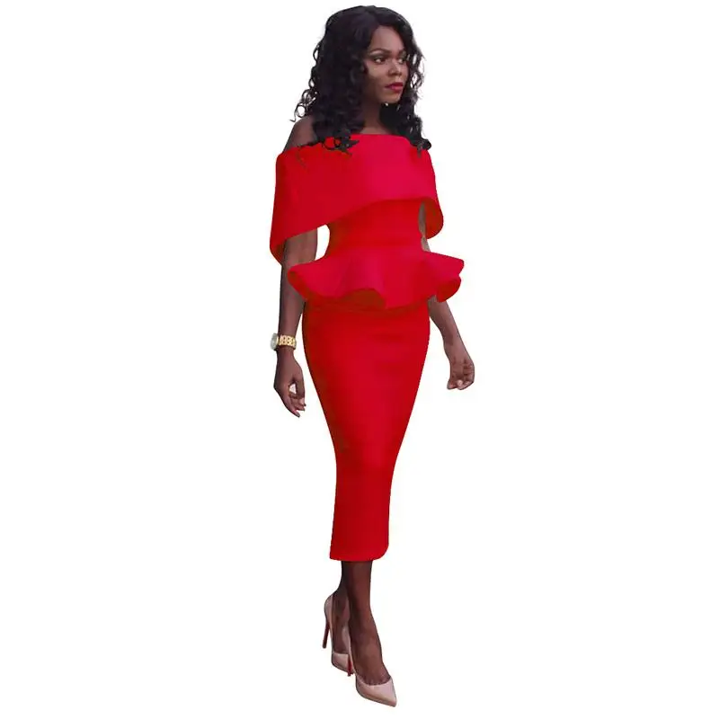 Summer Dresses Women Sexy Slim Package Hip Ruffles Party Dress Work Pencil Sheath Dresses Vestidos Plus Size Lj9148m
Summer Dresses Women Sexy Slim Package Hip Ruffles Party Dress Work Pencil Sheath Dresses Vestidos Plus Size Lj9148m