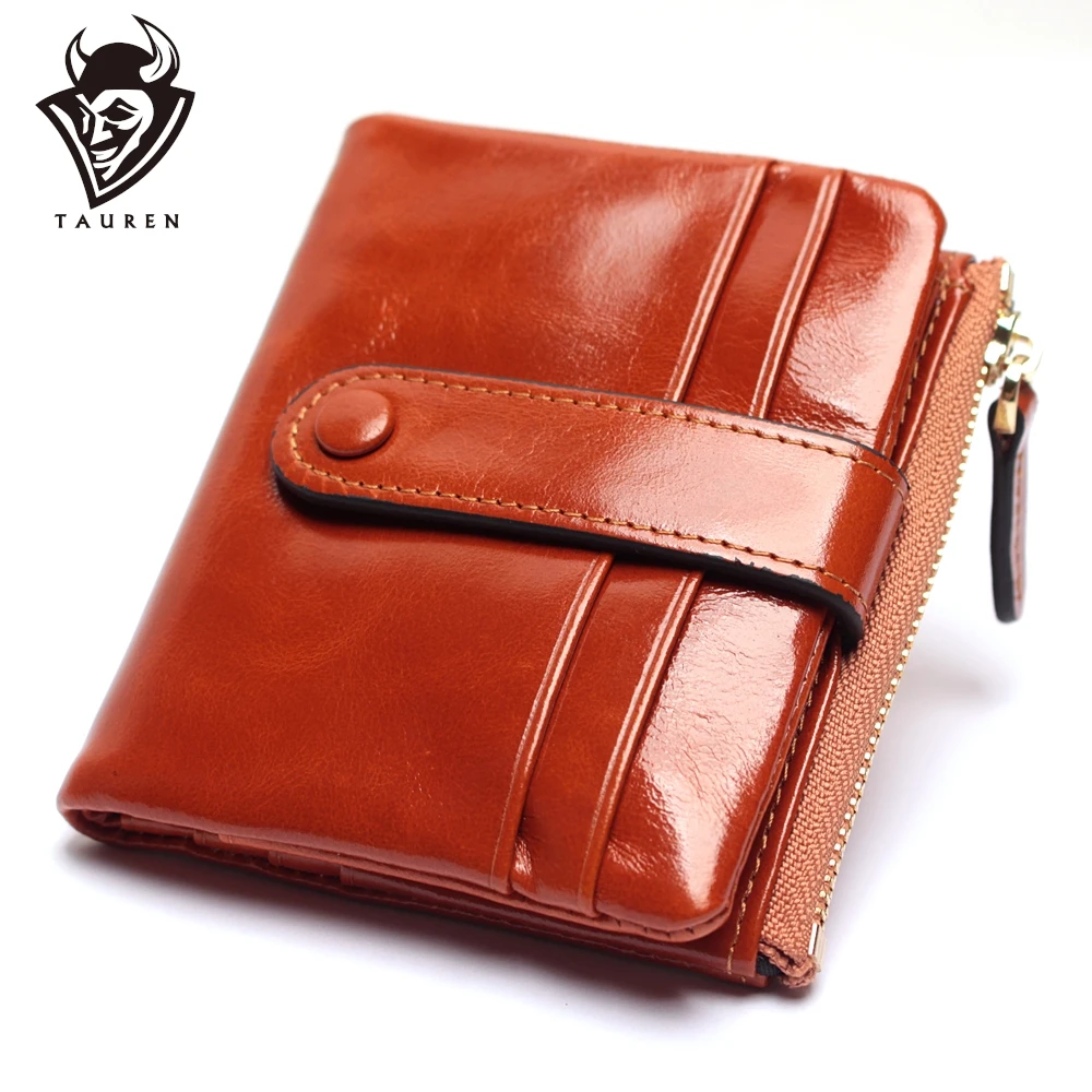 Women Genuine Leather Wallet Mini Card Holder Ladies Oil Wax Hasp Short Wallets Purse Coin Bags
Women Genuine Leather Wallet Mini Card Holder Ladies Oil Wax Hasp Short Wallets Purse Coin Bags