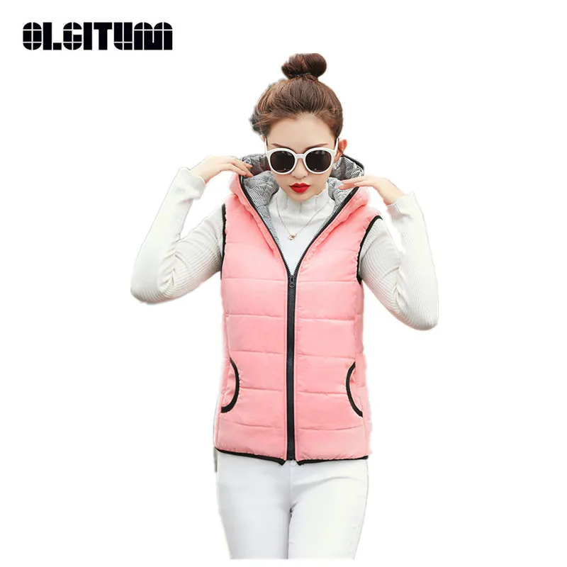 New Hooded Women's Vest Autumn/Winter Short Casual Vest Coat for Girls Wild Trend Solid Color Female Vests VE094
New Hooded Women's Vest Autumn/Winter Short Casual Vest Coat for Girls Wild Trend Solid Color Female Vests VE094