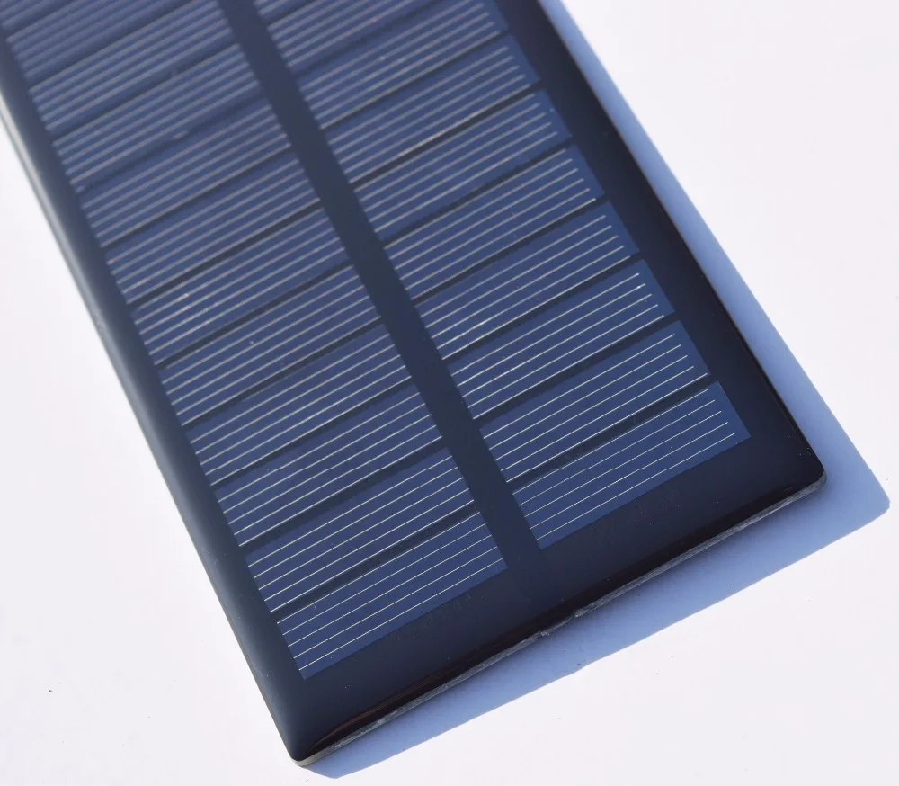 Xinpuguang 5pcs 1W 6V Mini Solar Panel Epoxy Resin DIY Cell Module PCB for 3.7V Battery Toy LED Light Education Kit Charge | Электроника